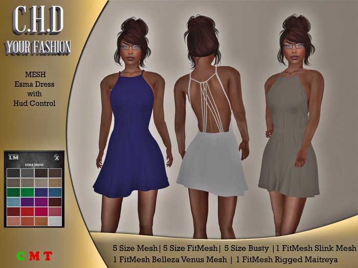 [C.H.D] Esma Strap Dress