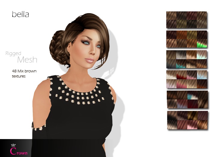 .::Crown::. Long Hair "Jasmin" DEMO V2.0