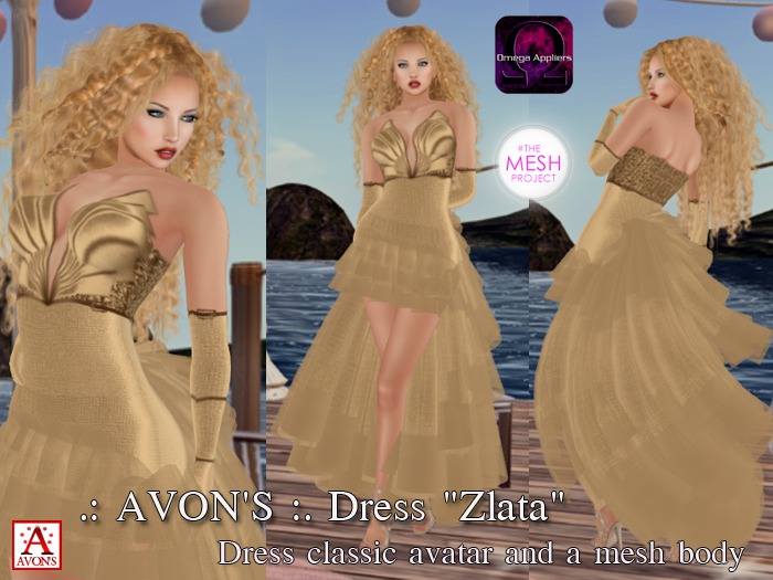 .: AVON'S :. Dress "Zlata" - Omega - TMP