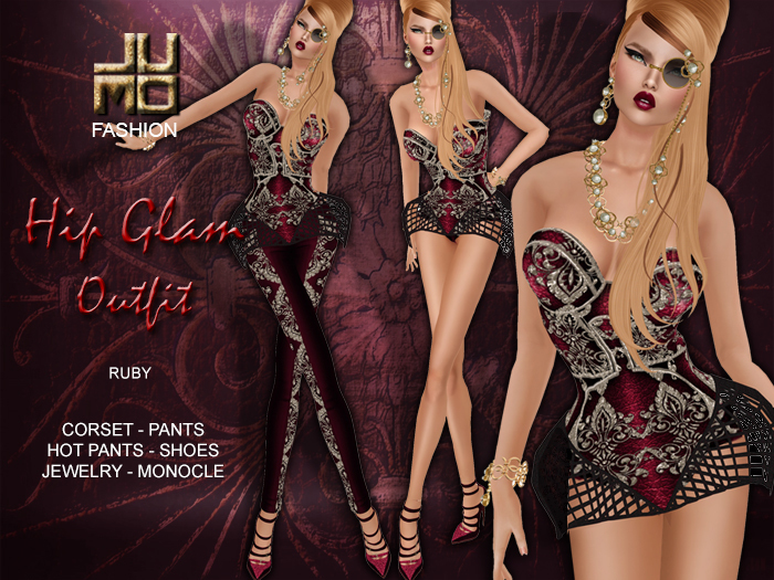 .:JUMO:. Hip Glam Outfit Ruby