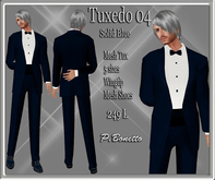 TUXEDO 04 SOLID BLUE