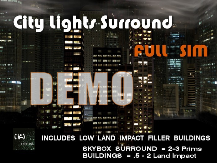 City Lights Full Sim DEMO SET Marketplace