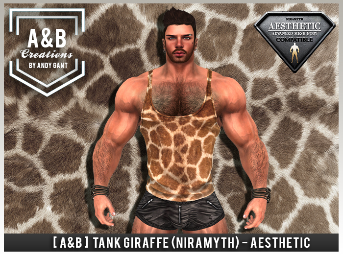 [ A&B ]  Tank Giraffe (NIRAMYTH) - AESTHETIC