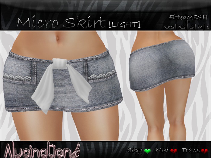 .:Alucination:. Micro Skirt [Light]