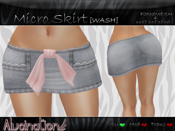 .:Alucination:. Micro Skirt [Light]
