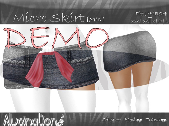 .:Alucination:. Micro Skirt [Light]