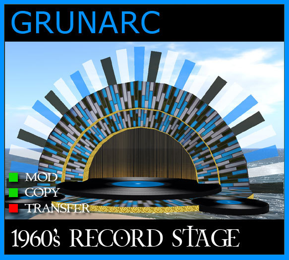 GrunArc 1960's Record Stage