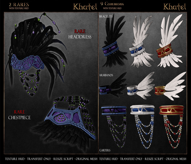 .aisling. Khatel Garters Gold