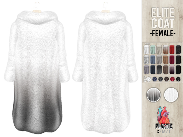 Plastix - Elite Coat (White) - Female