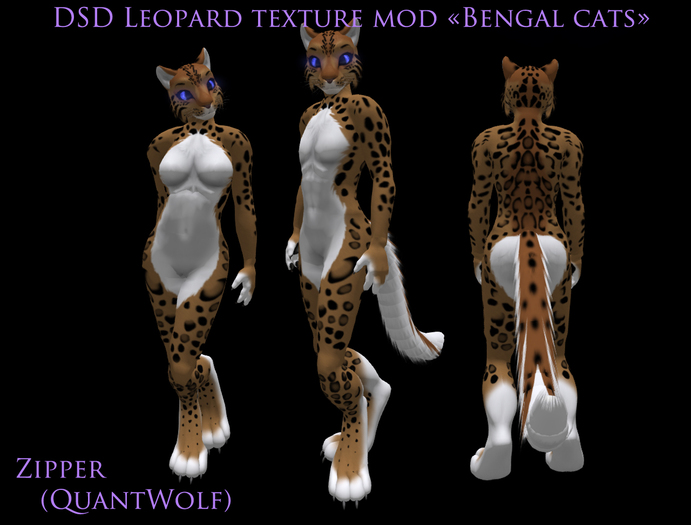 DSD Leopard texture mod "Bengal Cat"