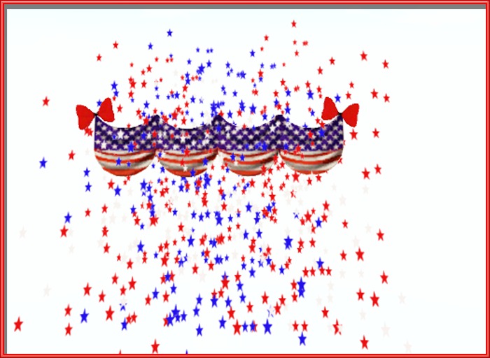 G L A M O R O U S * Stars & Stripes Bunting