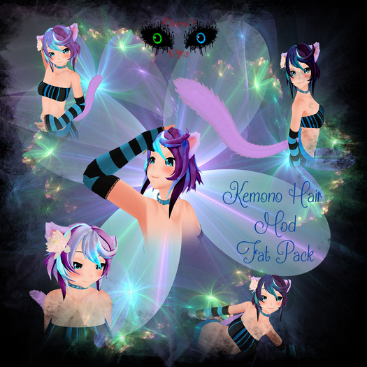 KMhairmod_Multicolored pack