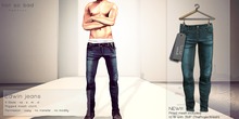 not so bad . mesh . EDWIN jeans .