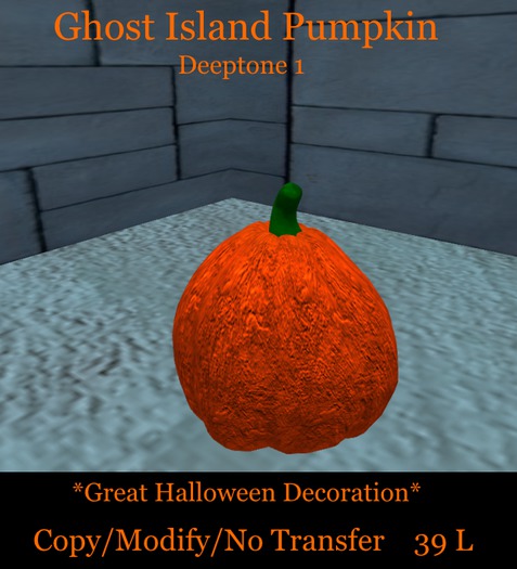 Ghost Island Pumpkin -- DeepTone 1