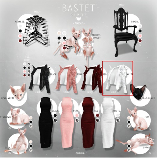 -Pixicat- Bastet.Jacket - White (s)