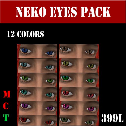 G&M Neko Eyes Pack
