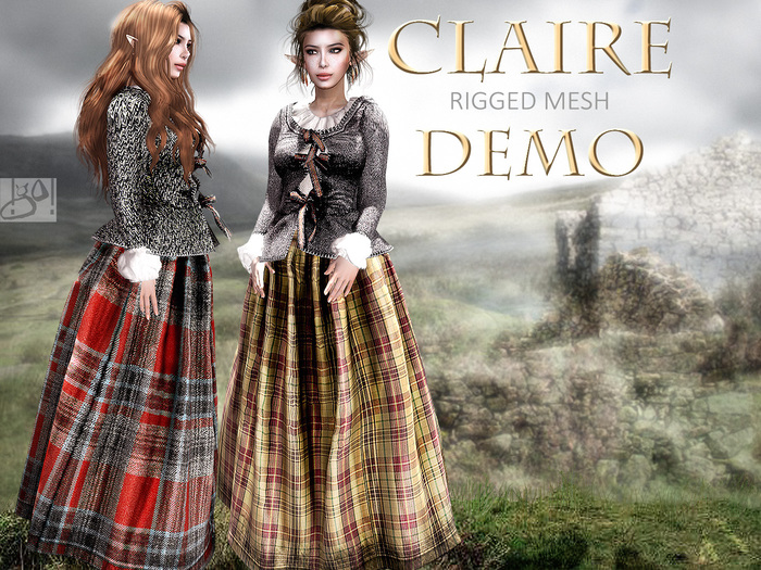 !gO! Claire jerkin/skirt/apron - DEMO