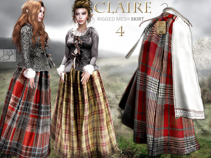 !gO! Claire skirt&apron 4