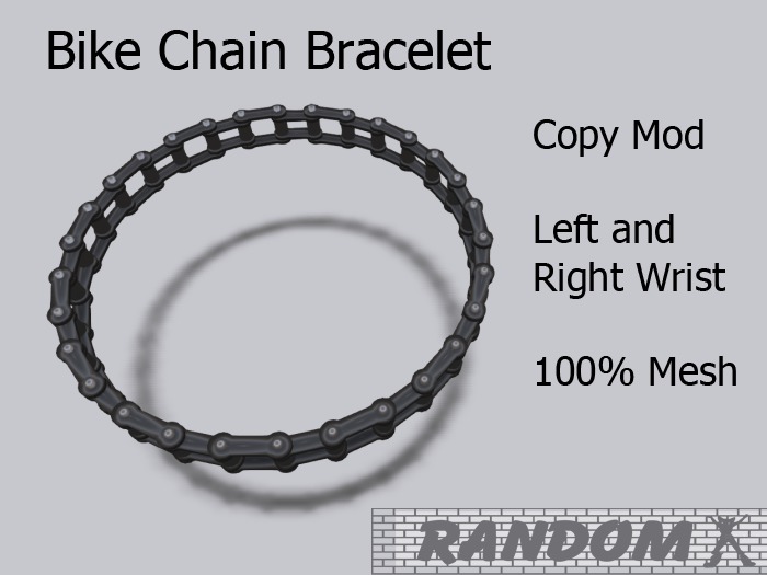 Bike Chain Bracelet