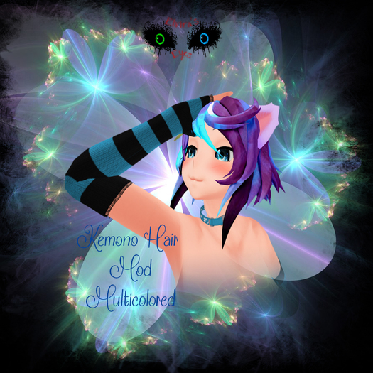~ E.E. ~ Kemono hair mod ~Multicolored~