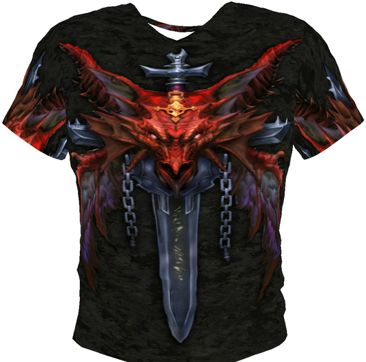 Dragon Sword T-Shirt (Mesh)