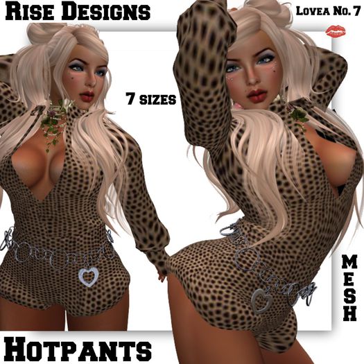 Lovea Hotpants Rise Designs 