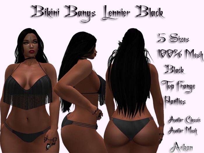 .::Arkan::. Bikini Bangs Lennier Black
