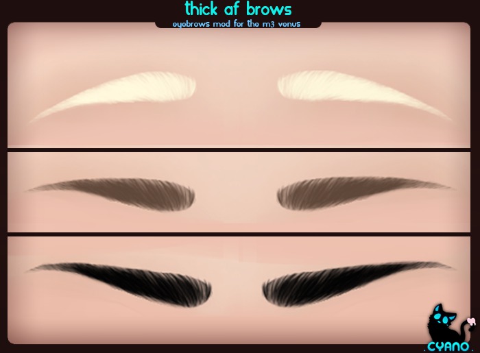Thick Af Brows (M3 Venus)