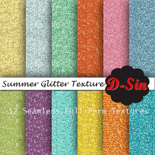 Summer Glitter Textures