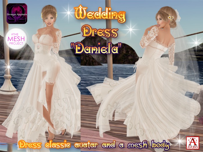 .: AVON'S :. Wedding Dress "Daniela" - Omega - TMP