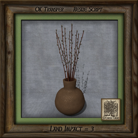 Clay and Willows Vase Ec