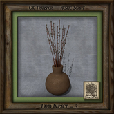Clay and Willows Vase Ec
