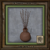 Clay and Willows Vase Ej