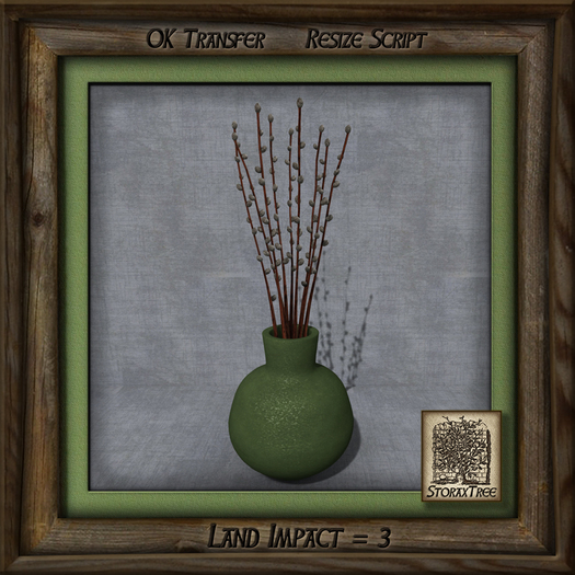 Clay and Willows Vase Er
