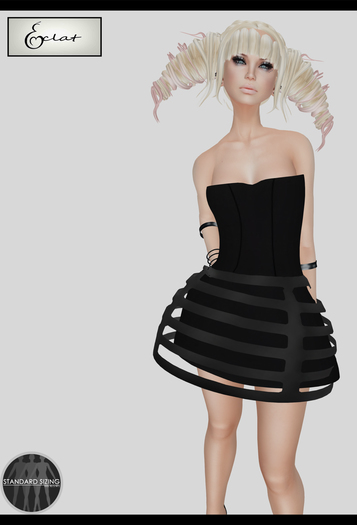 *[Eclat]* Doll Caged Dress_Purple *ADD ME