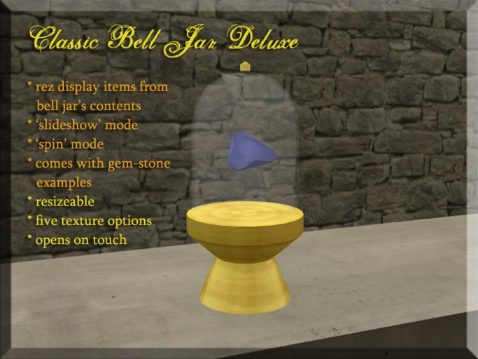 Deluxe Classic Bell Jar Display Case