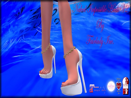 Second Life Marketplace - Naked Impossible Heels V2
