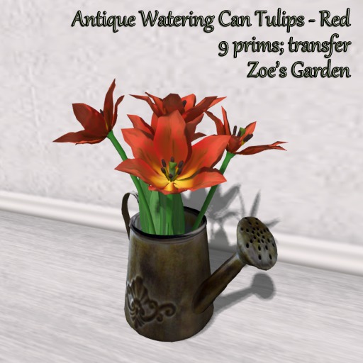 *ZG* Watering Can Tullips - Mixed