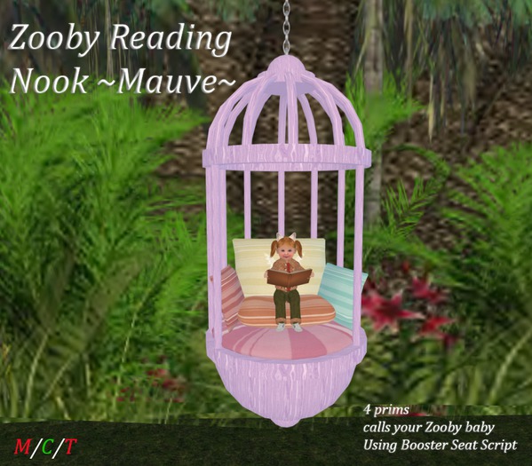 Zooby Reading Nook ~Mauve~