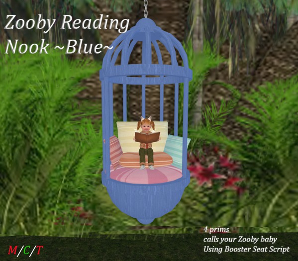 Zooby Reading Nook ~Blue~