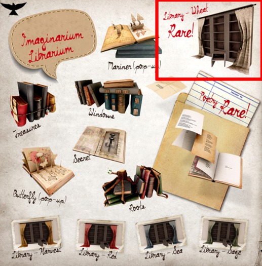 Imaginarium Librarium - Library Wheat - RARE