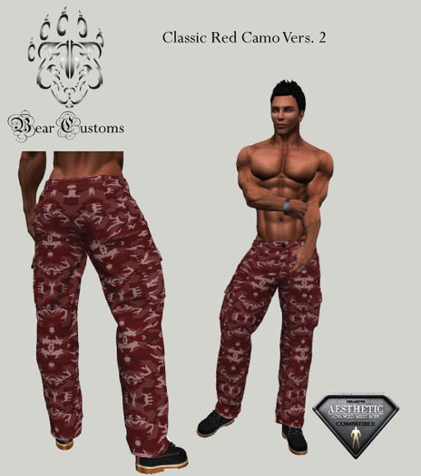 Classic Camo Red Print Vers 2