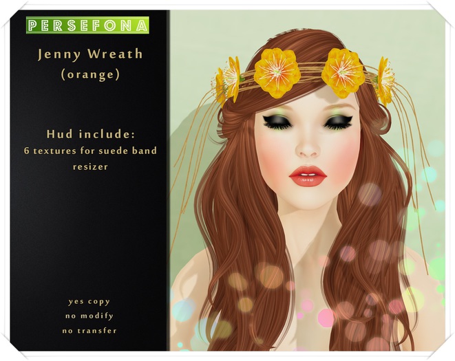 Persefona Jenny Wreath (orange)