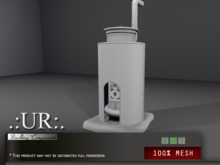 .:UR:. Kitsch Kitchen - Retro Stove (full perm mesh)