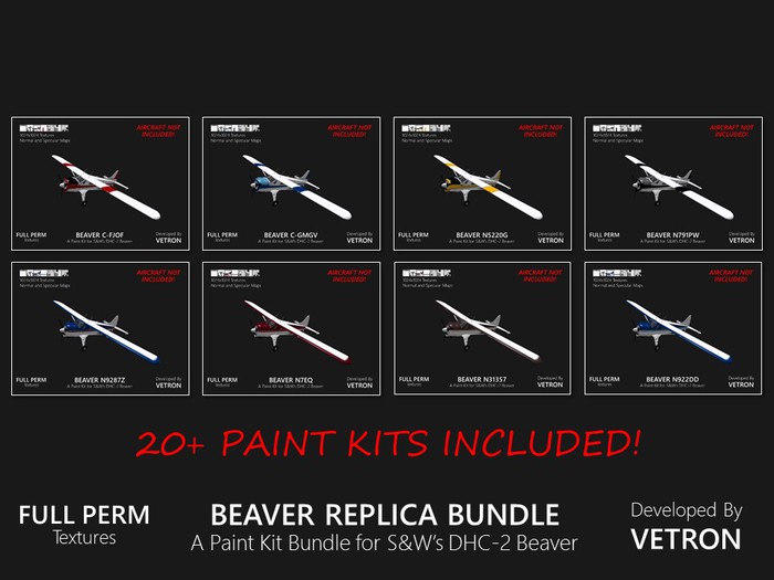 [Vetron] Beaver Replica Bundle