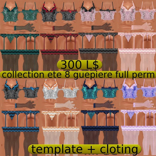 collection ete 8 guepiere full perm