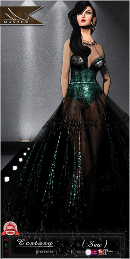 [[ Masoom ]] Naamah gown - Toffee