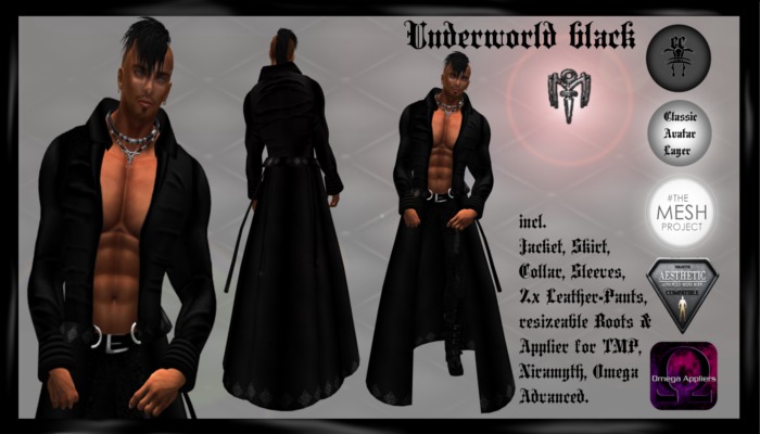#CC#   Underworld black Outfit