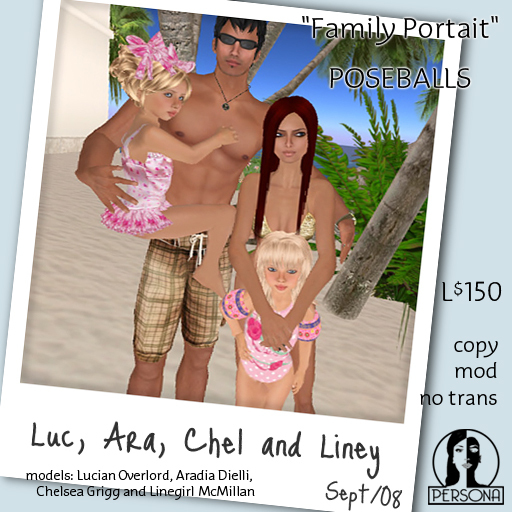 PERSONA Poseballs "Family Portr" poseballs and poses (;D)