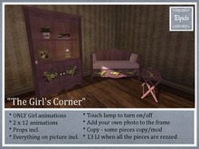 [ELPI] *The Girl's Corner" - Old rose - Boxed